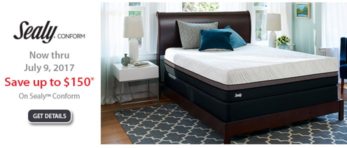 Sealy Conform. Save up to $150