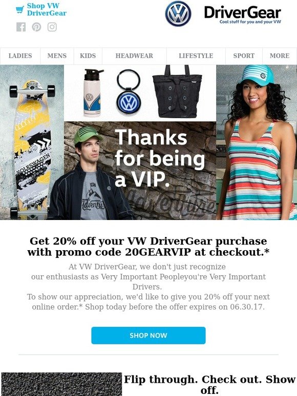20% off- just for you! 