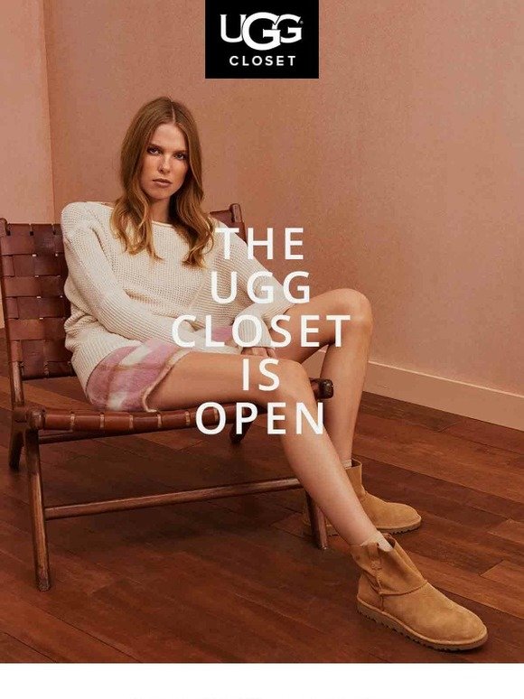 UGG Australia UGG CLOSET IS OPEN Milled