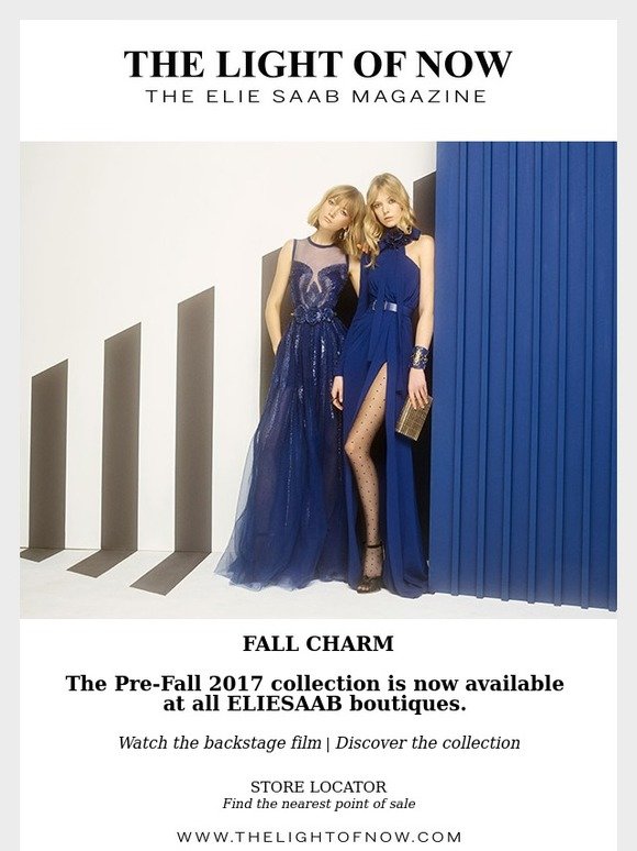 ELIE SAAB PRE-FALL 2017 COLLECTION
