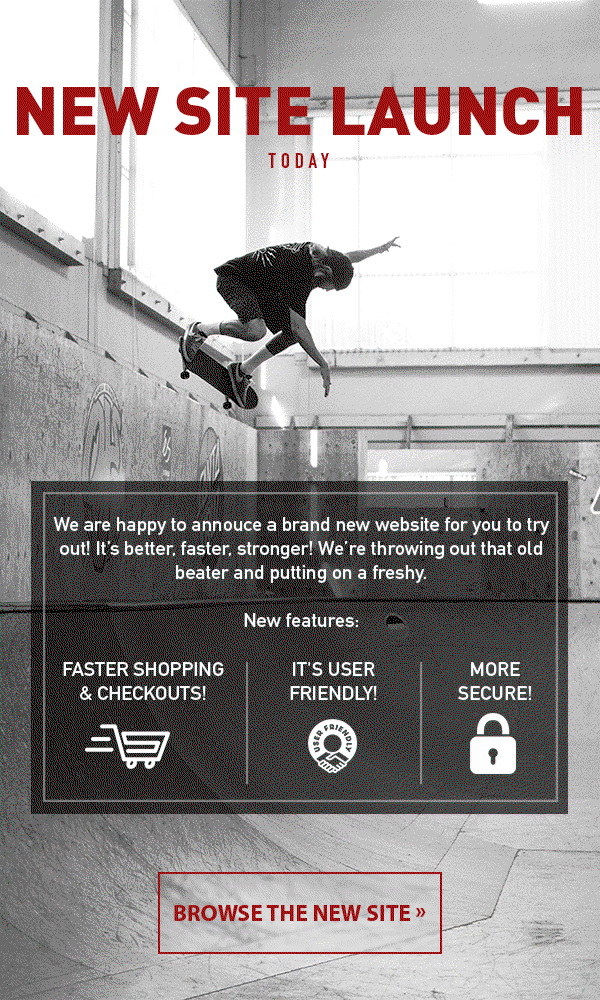 New Site Launch