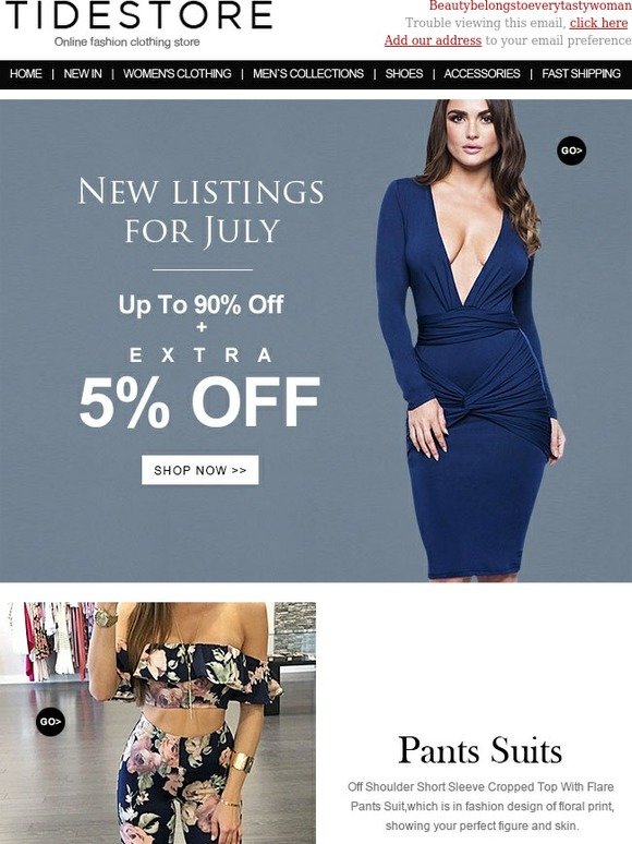 New Listings for July