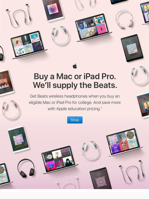 apple beats promotion