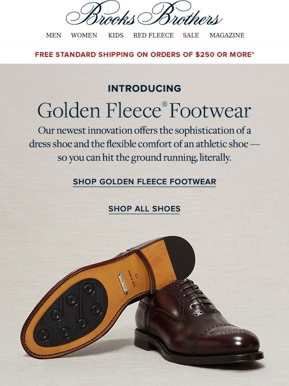 brooks brothers golden fleece shoes