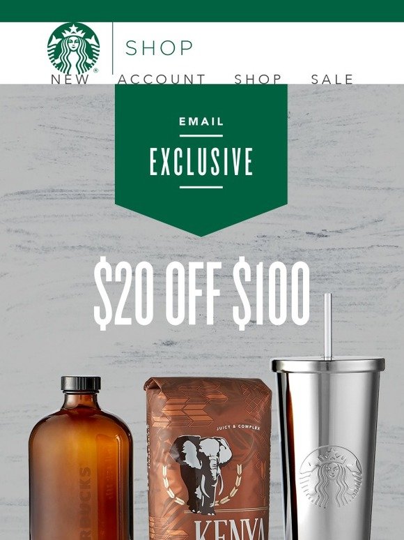 Starbucks Get your 10 Starbucks® eGift card Milled