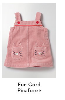 Fun Cord Pinafore