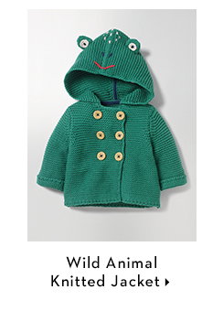 Wild Animal Knitted Jacket