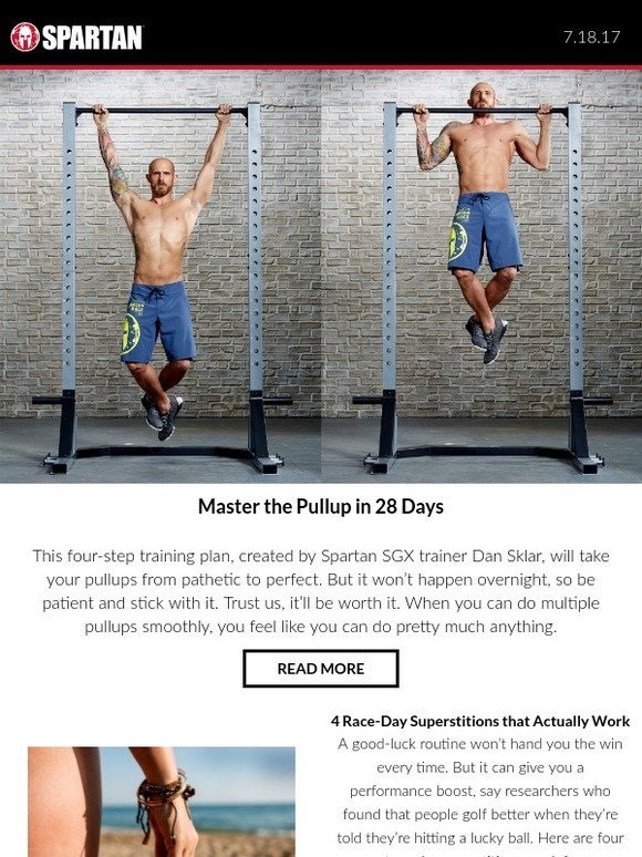Spartan Race: Master the Pullup in 28 Days