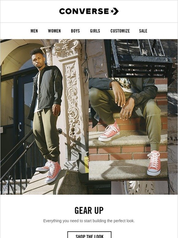 Converse Build the Perfect Look Milled