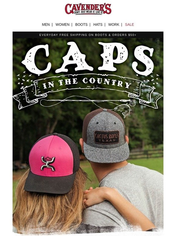 cavender's ariat caps