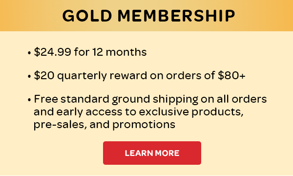 Gold Membership - Learn More