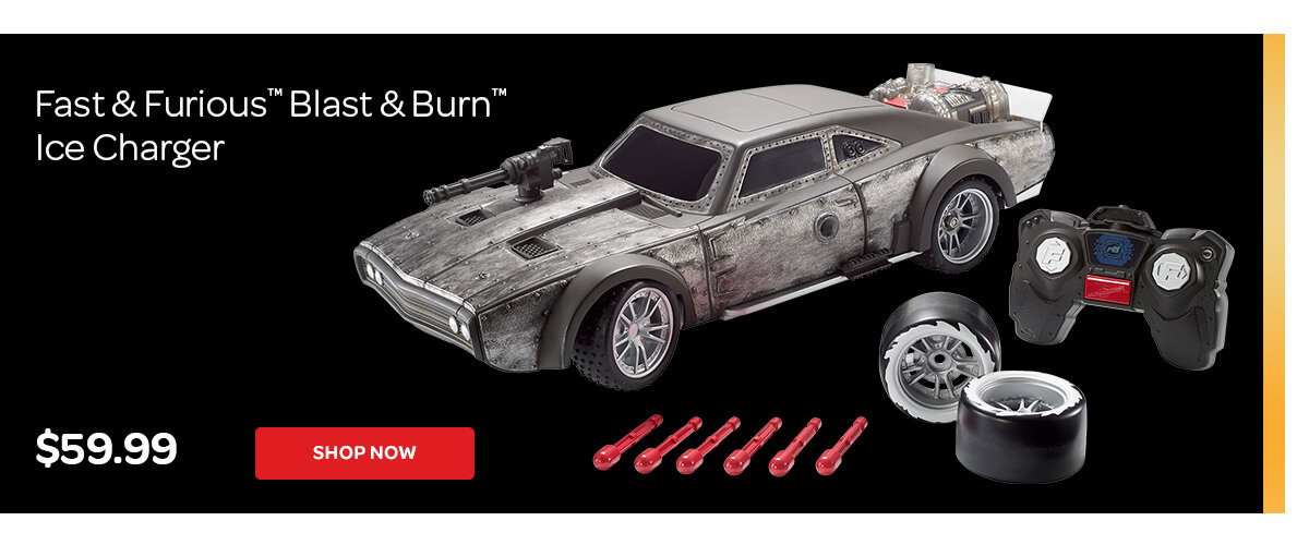 Fast & Furious™ Blast & Burn™ Ice Charger - Shop Now