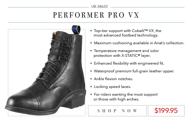 ariat performer pro vx paddock boot