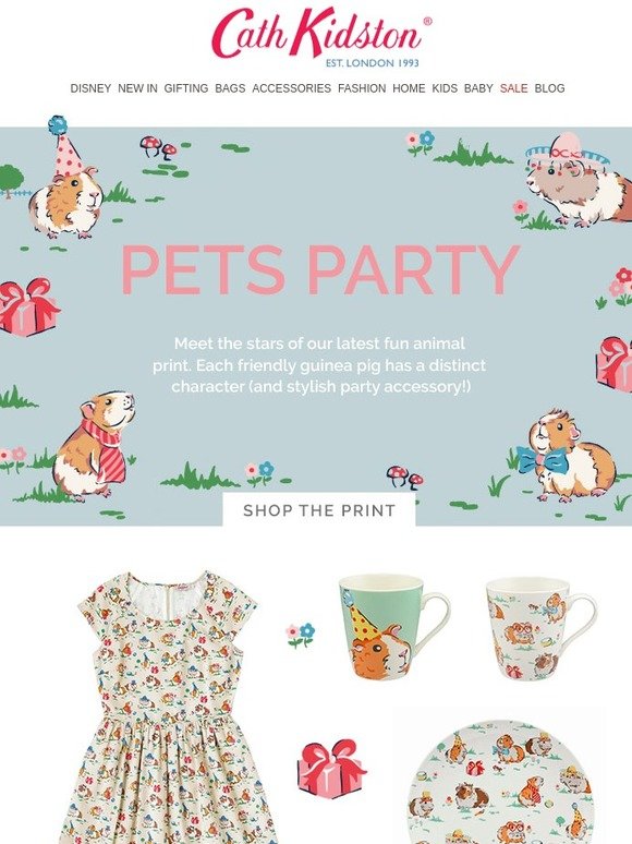 cath kidston pet party