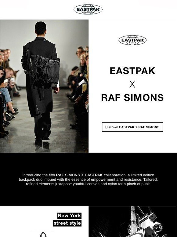 Raf Simons x Eastpak Fall/Winter 2018 Collection