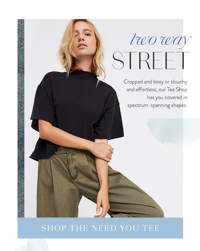 Free People: Essential Tees. Unexpected Details. | Milled