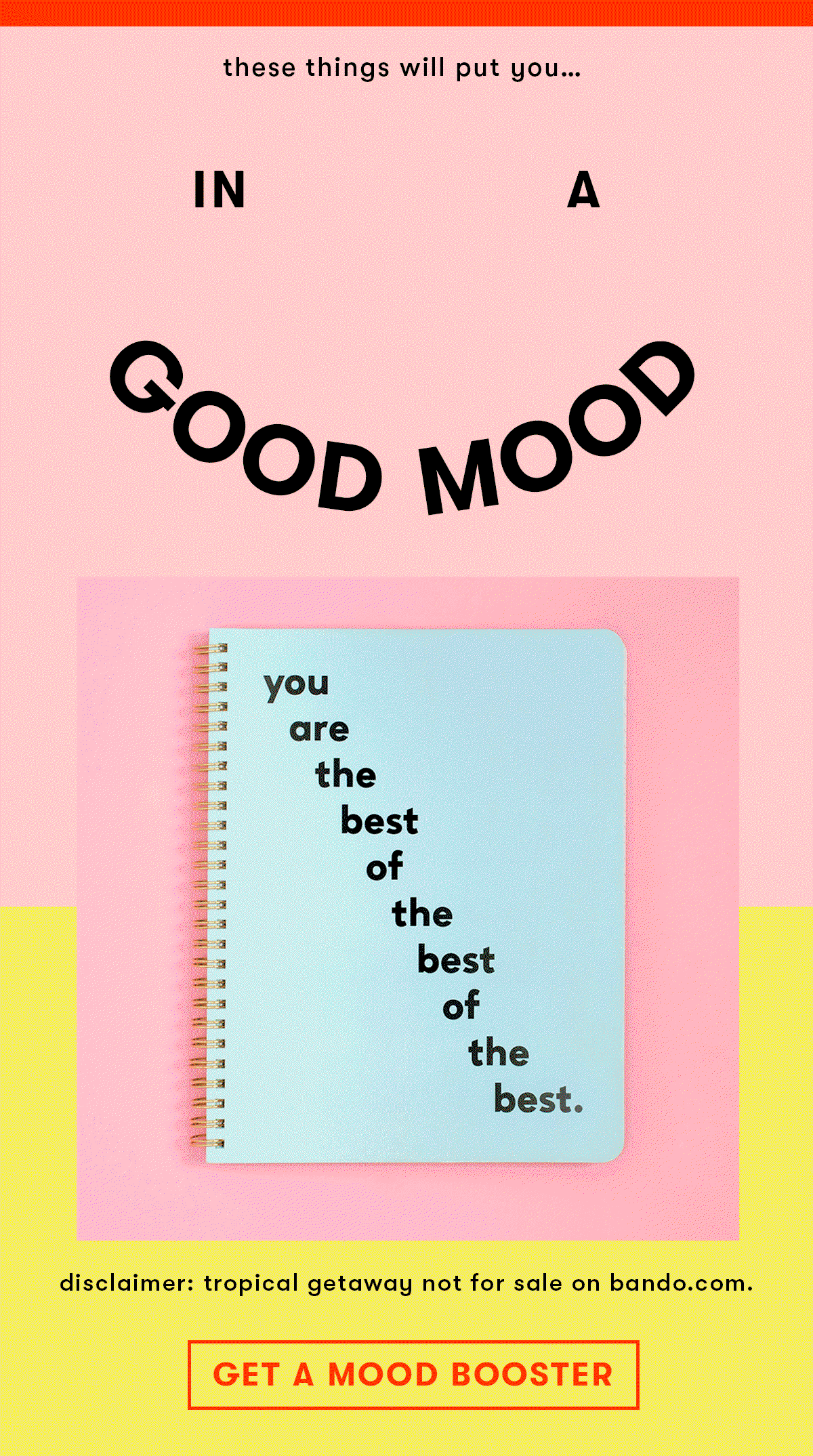 get a mood booster