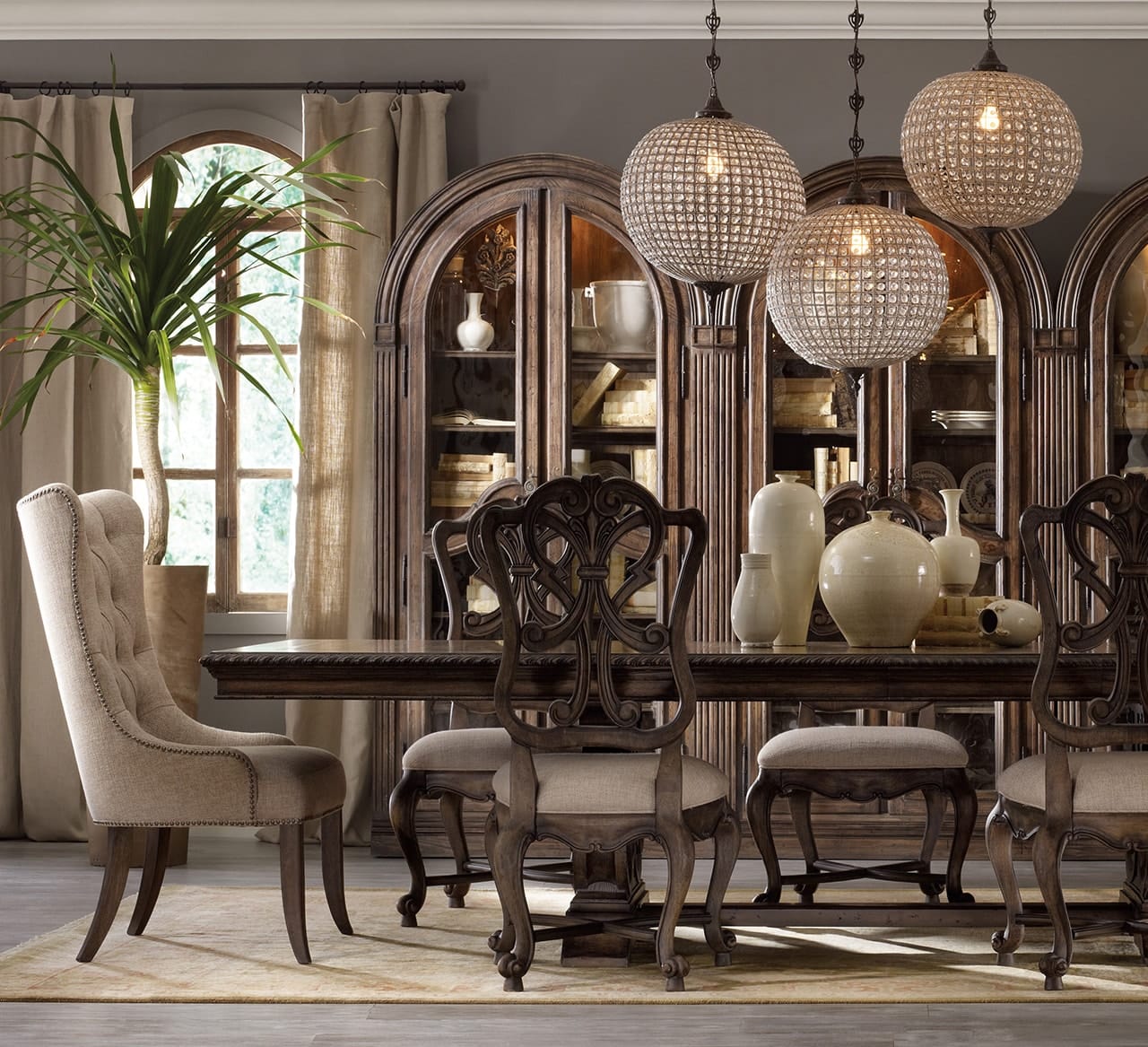 Perigold Premium dining furniture worth toasting, at Perigold. (Here