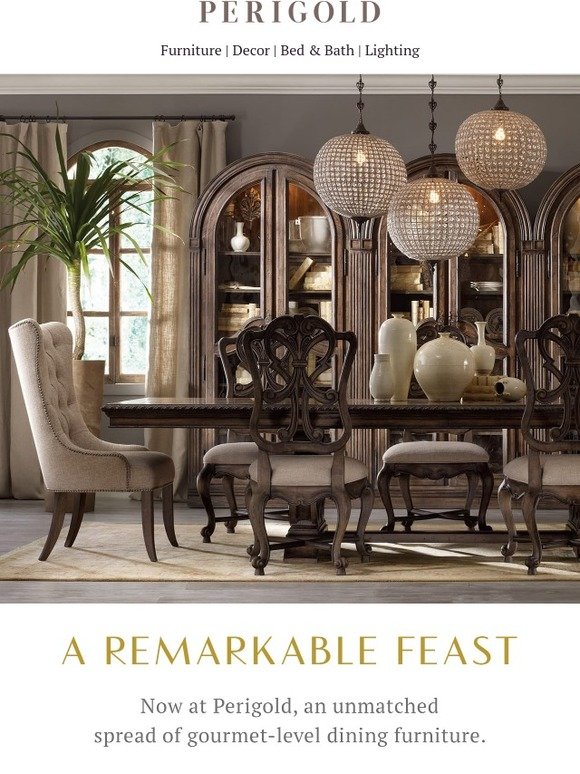 Perigold: Premium Dining Furniture Worth Toasting, At Perigold. (Here ...