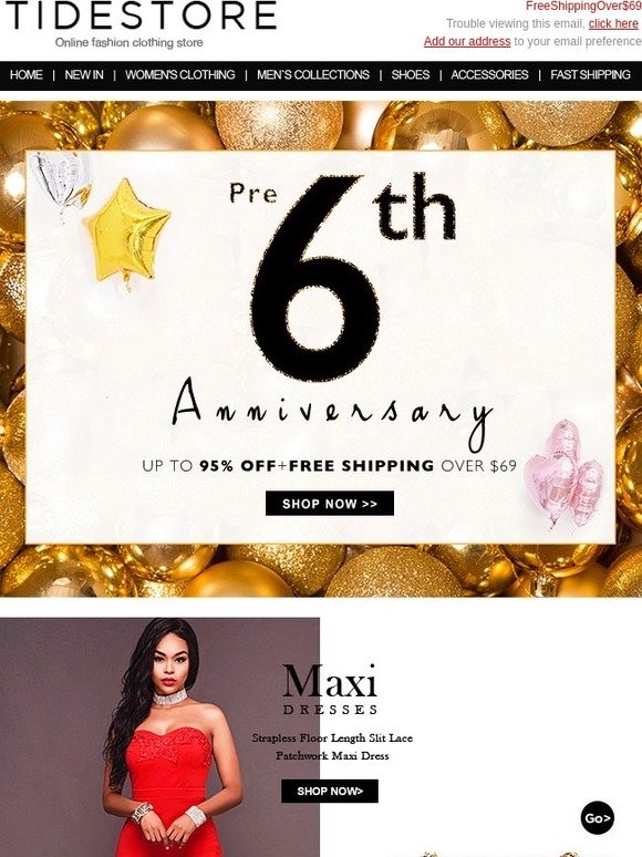Presale of the 6th Anniversary