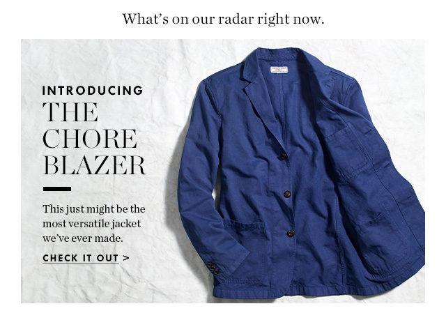 chore blazer j crew