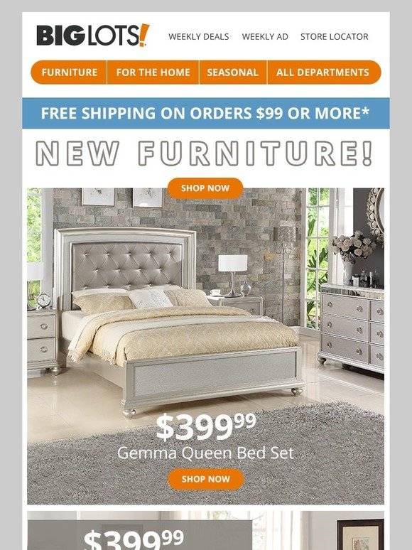 Big Lots This Just In New Furniture Milled