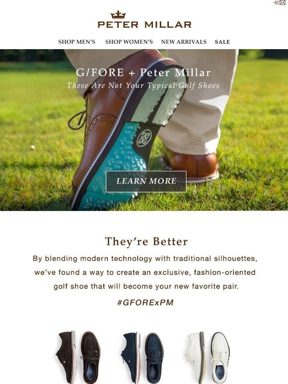peter millar golf shoes