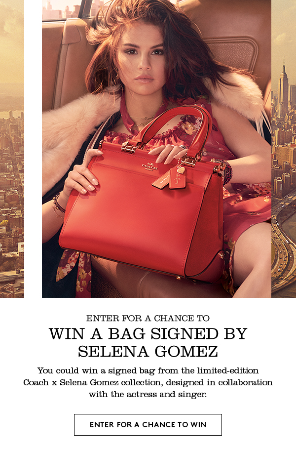 Selena Gomez's Coach Campaign Has Arrived