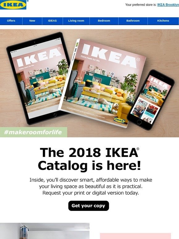 IKEA The 2018 IKEA Catalog is finally here! Milled