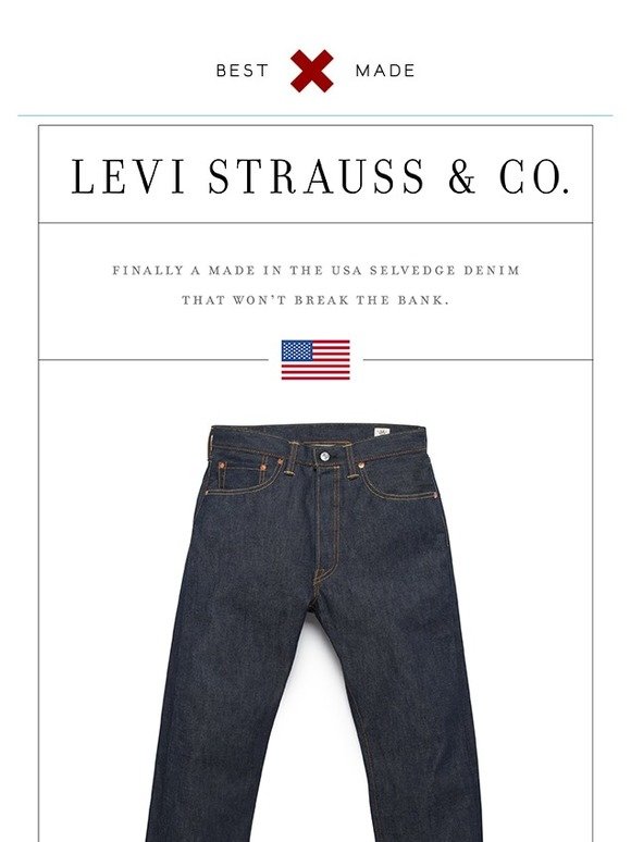 best made selvedge jeans