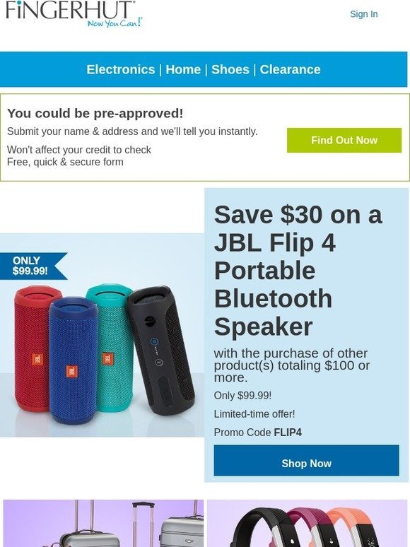 ebay jbl flip bluetooth speaker promo code