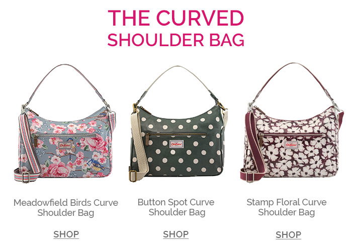 cath kidston curve shoulder bolsa