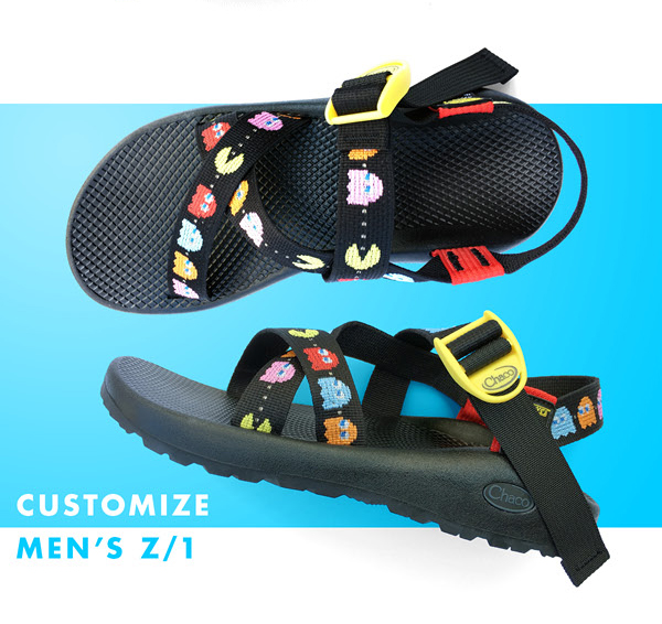 Chaco PAC MAN Z Sandals Now Customizable Milled