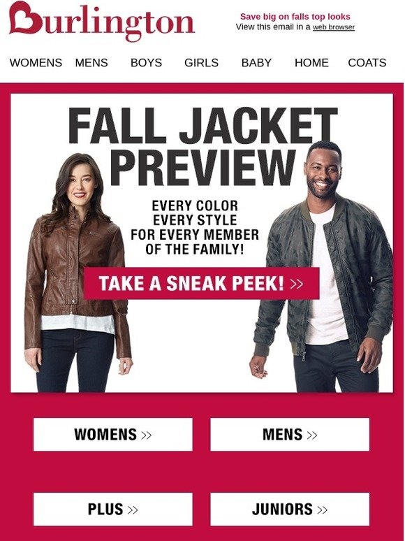 Burlington Coat Factory: Announcing 