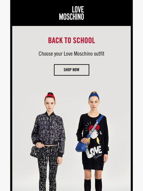 choose your Love Moschino outfit 