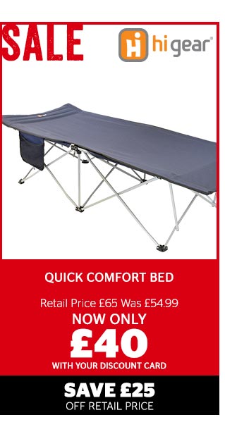 hi gear quick comfort bed