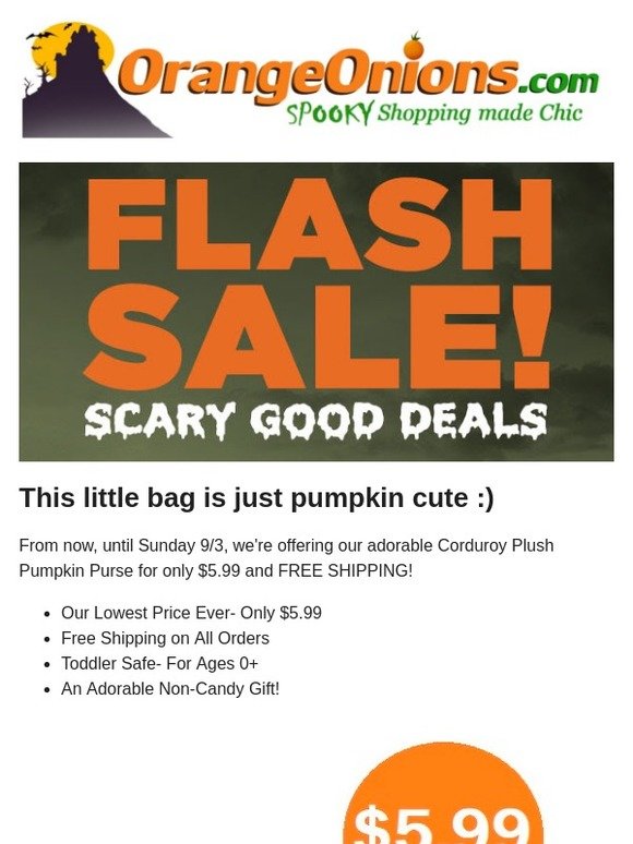 🎃🎃FLASH SALE: The Perfect Accessory for Your Little Ghoul-- Only $5.99 & Free Shipping !🎃🎃