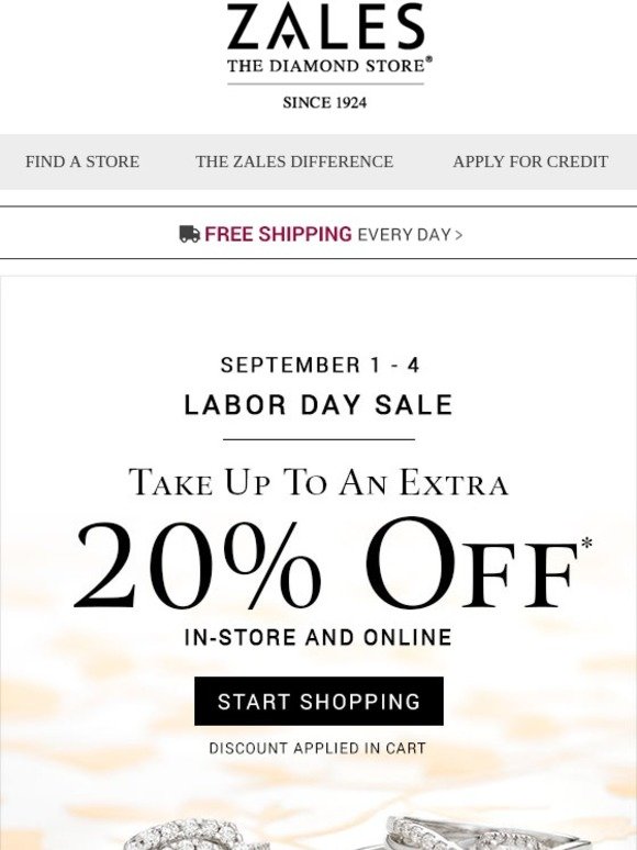 Zales Labor Day Sale Save Up To An Extra 20 Off Milled