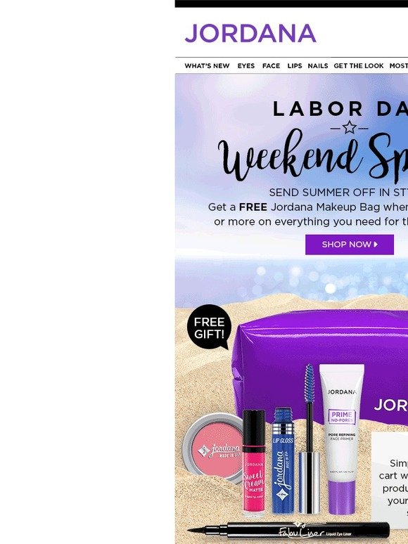😎 Special Labor Day Offer 😎 Labor Day Only: Get a FREE Bag with Purchase