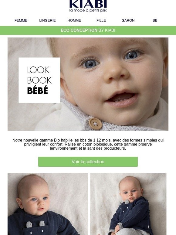 Kiabi Decouvrez Notre Collection Bio Pour Bebe Milled