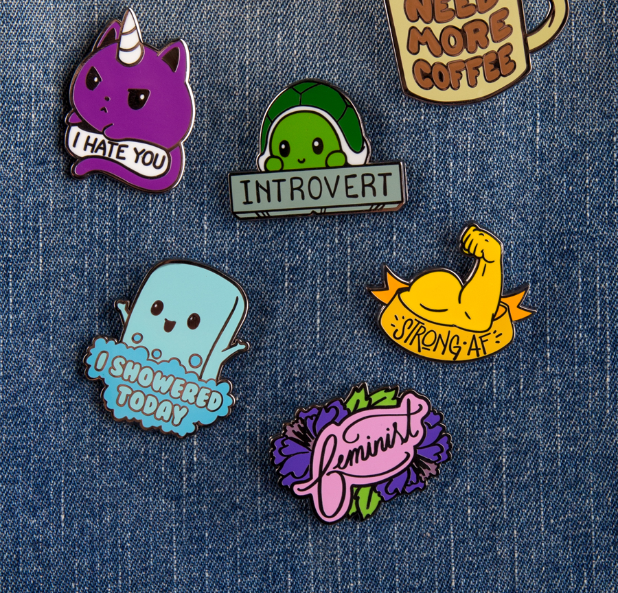 TeeTurtle: 9 NEW Enamel Pins! 😱 | Milled