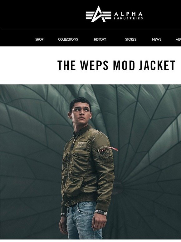 alpha industries weps mod jacket