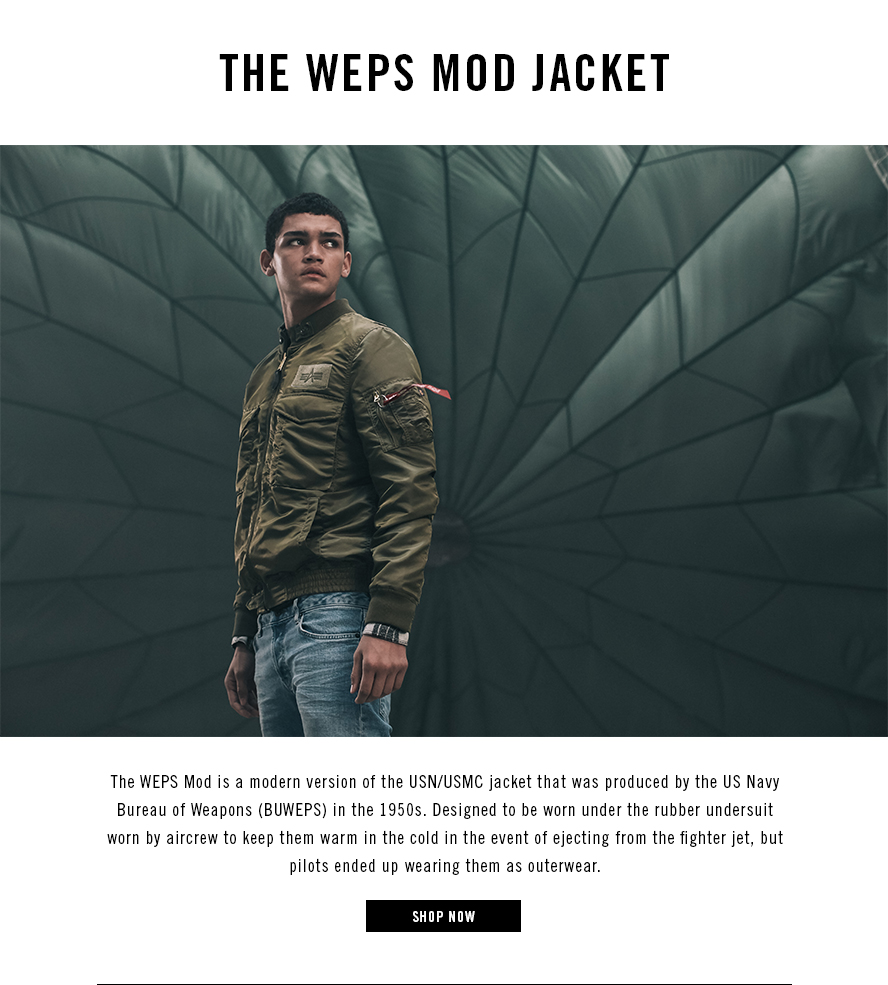 Alpha industries 2025 weps mod jacket