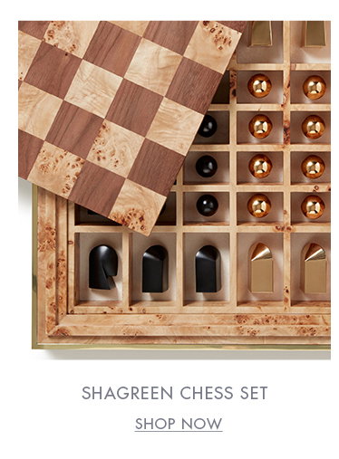 SHOP THE SHAGREEN CHESS SET