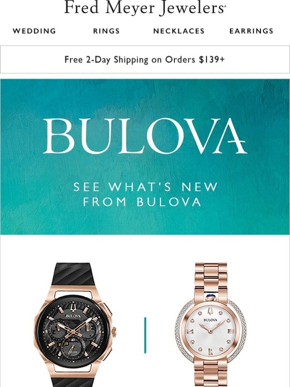 Fred Meyer Jewelers Introducing two new collections from Bulova Milled