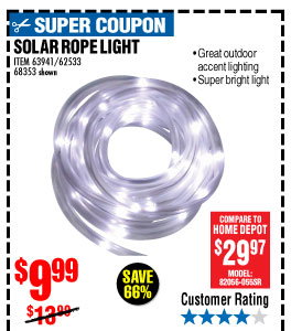 SOLAR ROPE LIGHT
