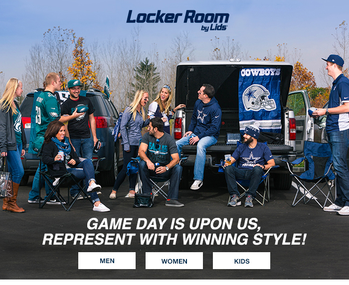 Alfani Game on! Rep your team with Locker Room by Lids! Milled