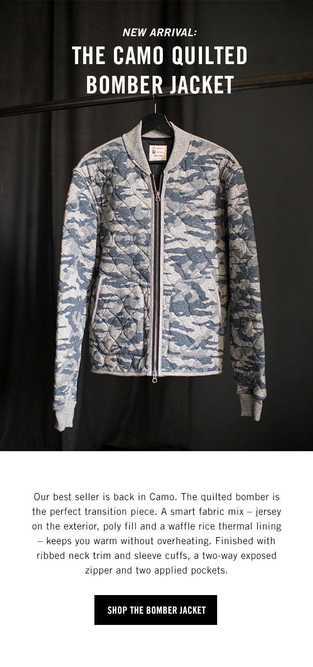 Todd snyder quilted hot sale bomber jacket