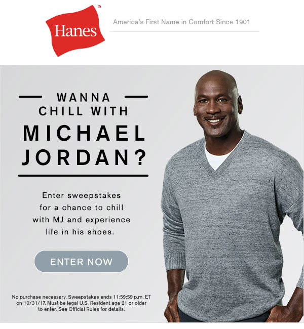 how much does hanes pay michael jordan