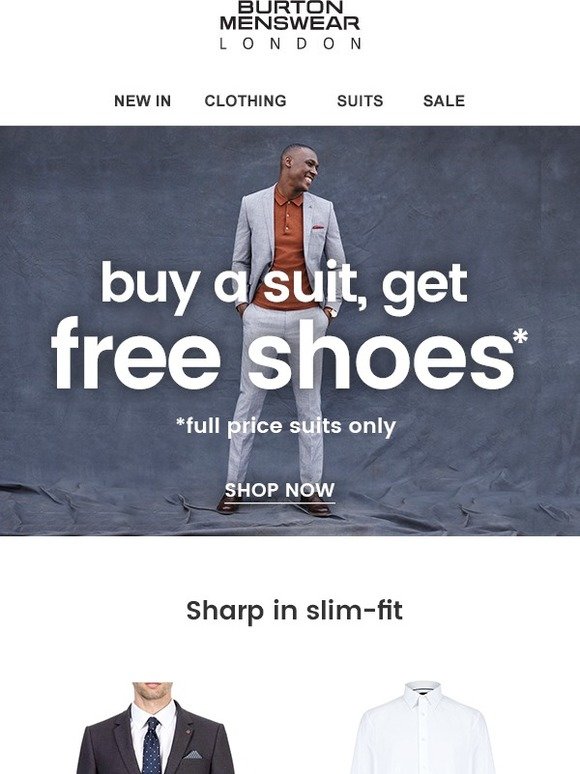burton suits with free shoes